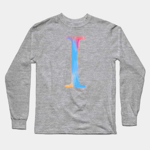 Sunrise Iota Letter Long Sleeve T-Shirt by AdventureFinder